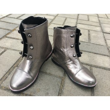 Демісезонні черевики Bistfor 87036/936 срібло