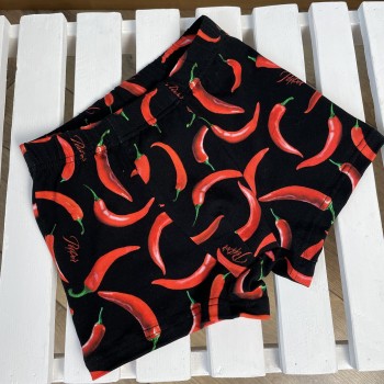 Труси боксери підліткові чорні "Перчик" 158-164 р