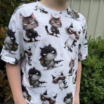 Футболка "Коти злюки"