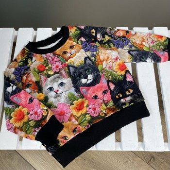 Світшот Котики 