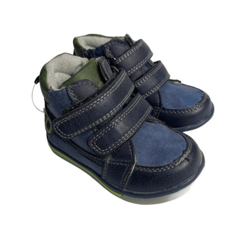 Демісезонні черевики Сонце з екошкіри для хлопчика сині